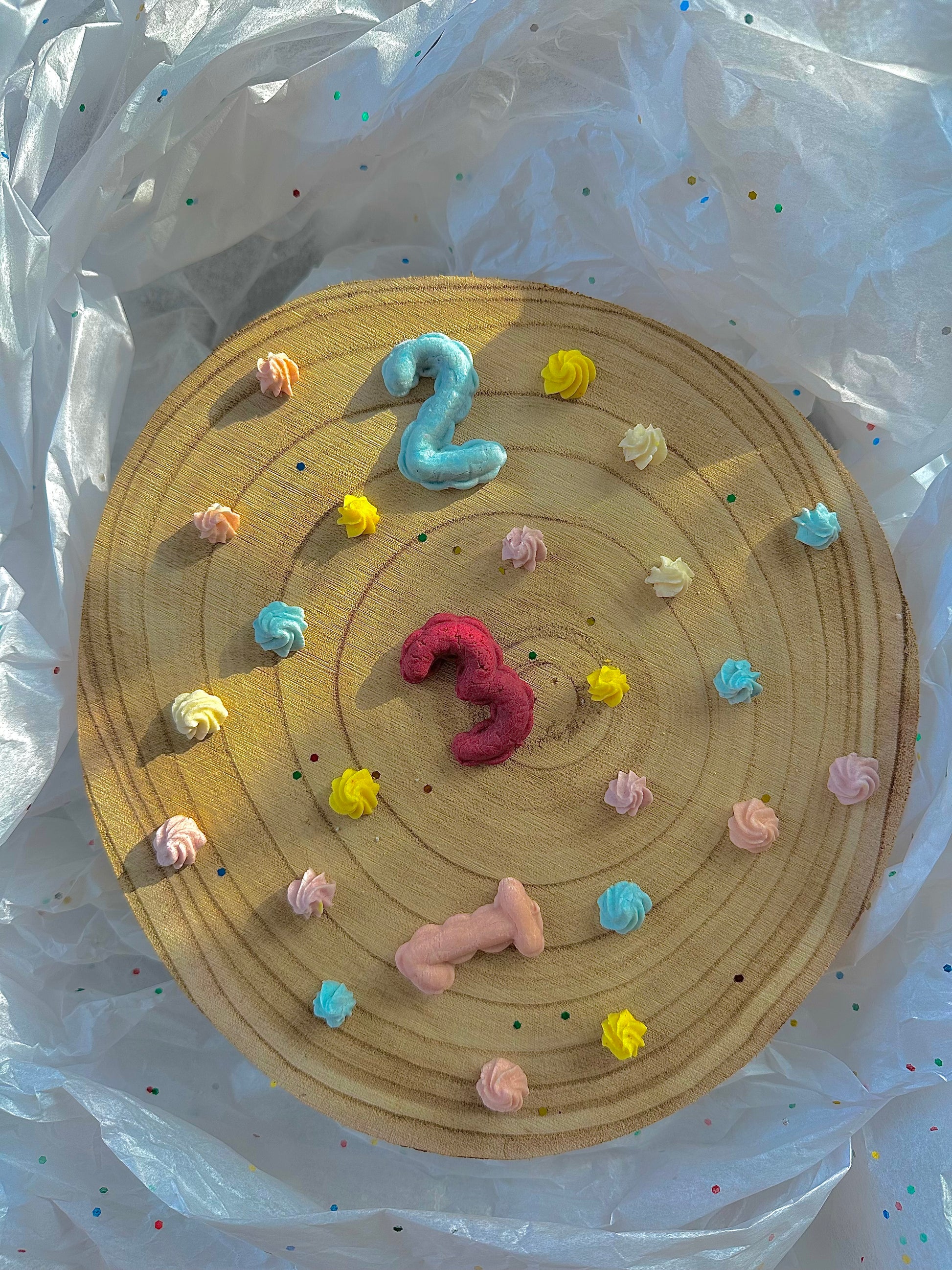 birthday goat milk bites - limited ingredient dog treats