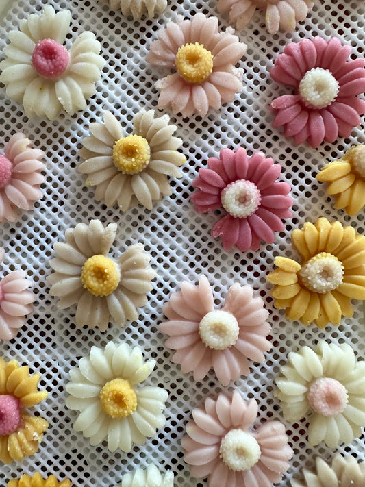 flower blooms goat milk bites - limited ingredient dog treats