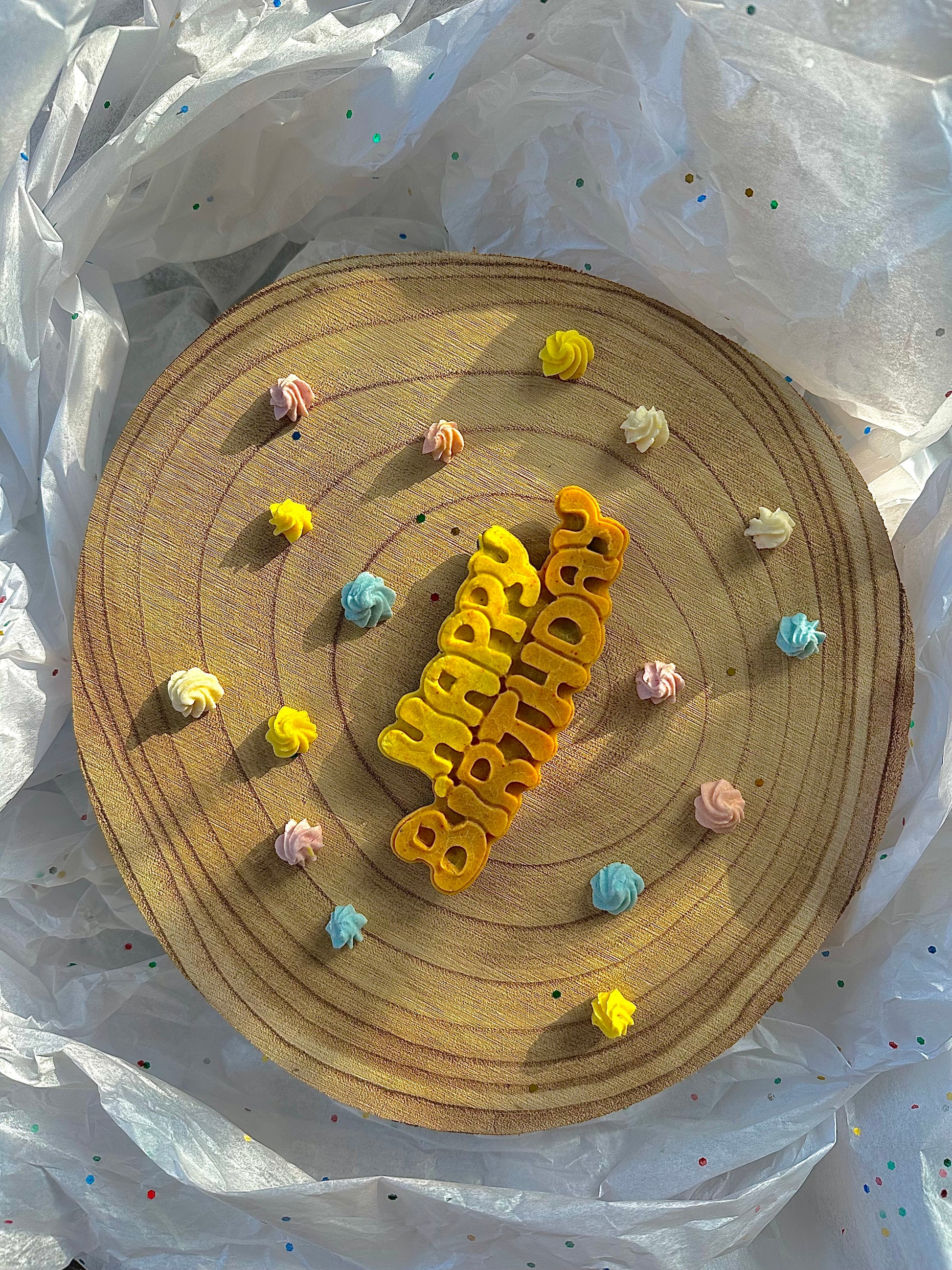 birthday goat milk bites - limited ingredient dog treats