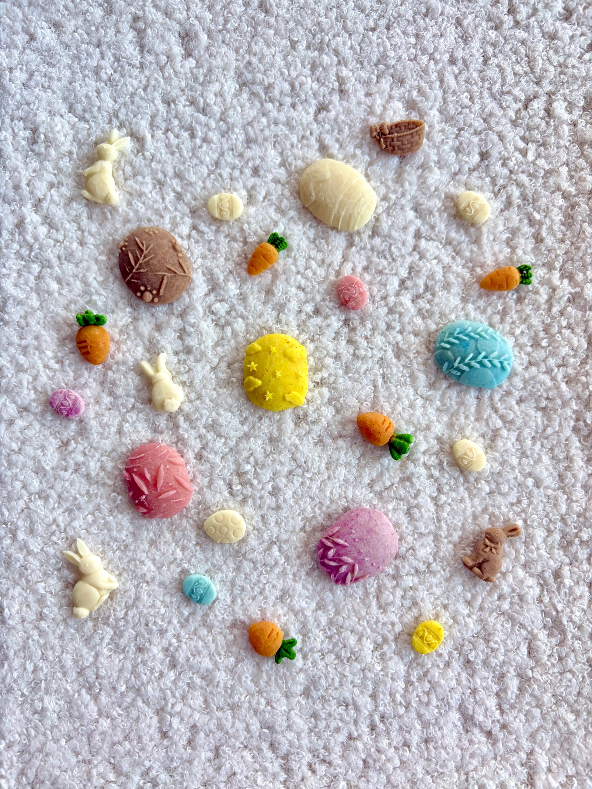 Spring Collection Easter bunny eggs goat milk bites - limited ingredient dog treats