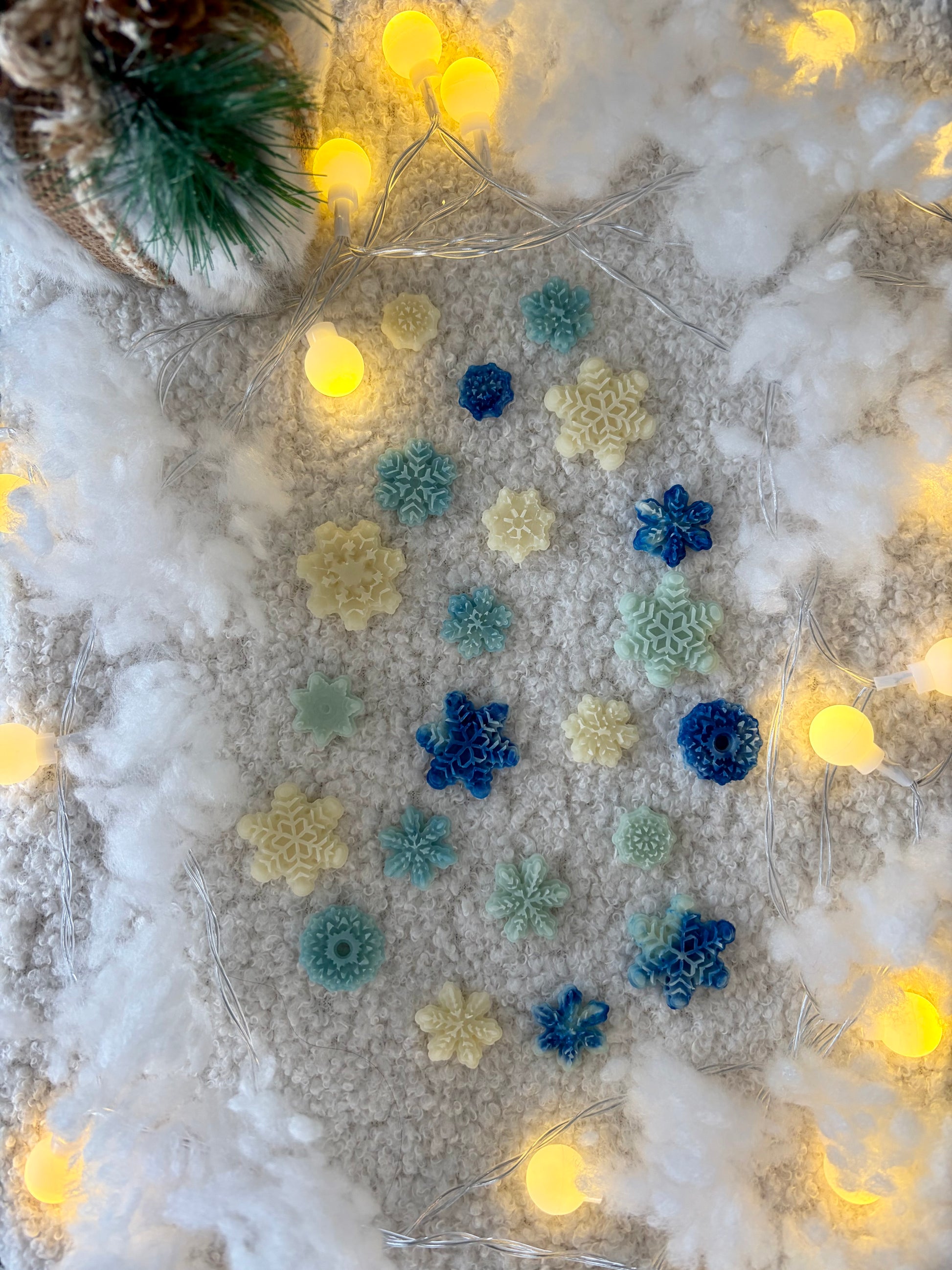 Winter Snow Snowflake goat milk bites - limited ingredient dog treats