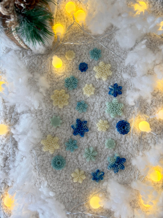 Winter Snow Snowflake goat milk bites - limited ingredient dog treats