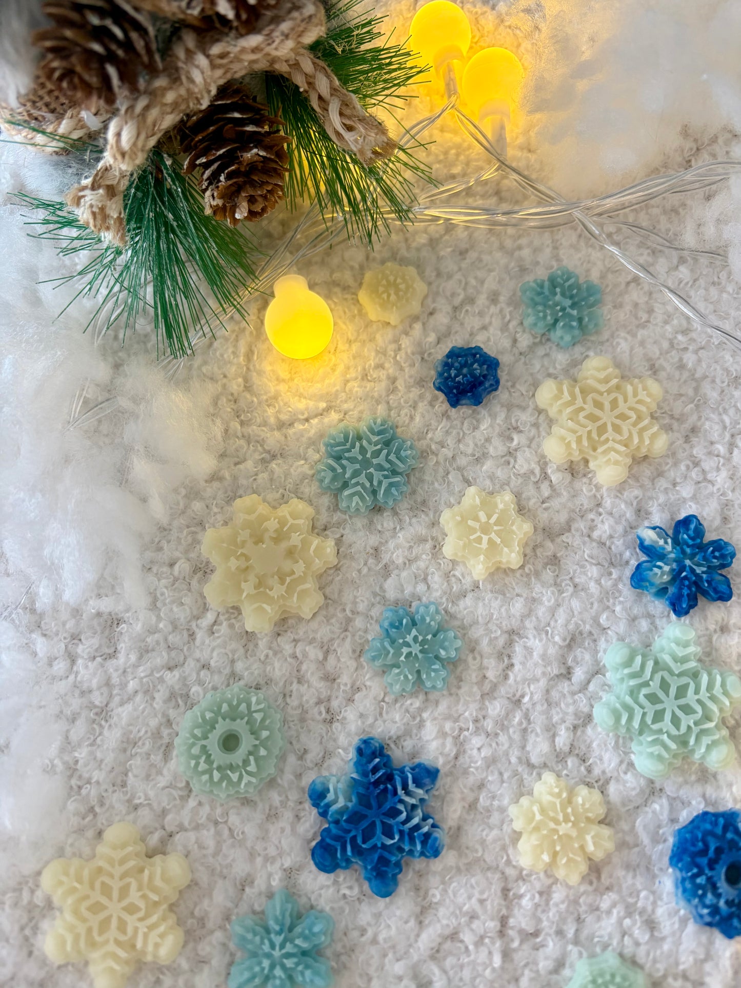 Winter Snow Snowflake goat milk bites - limited ingredient dog treats