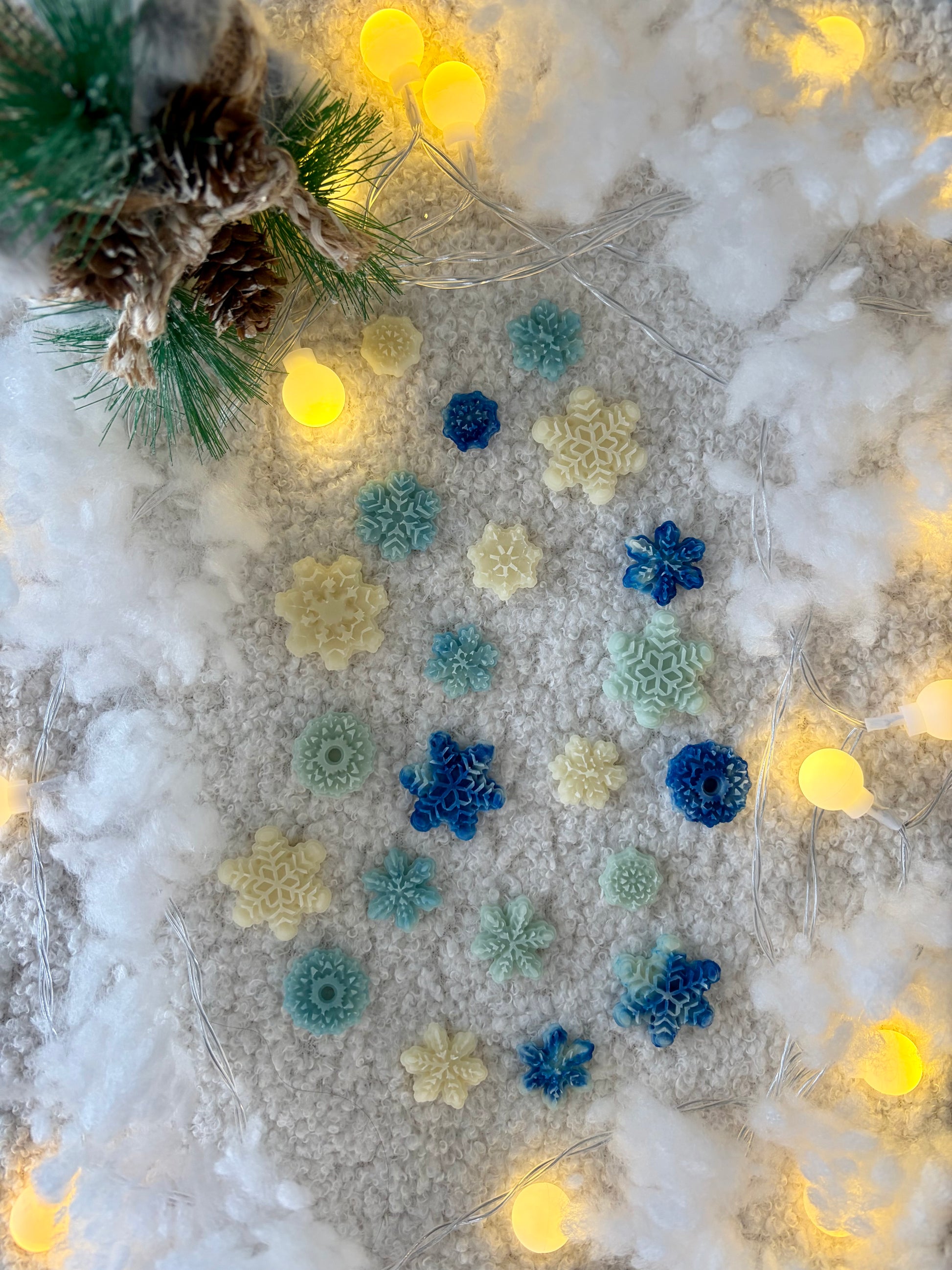 Winter Snow Snowflake goat milk bites - limited ingredient dog treats